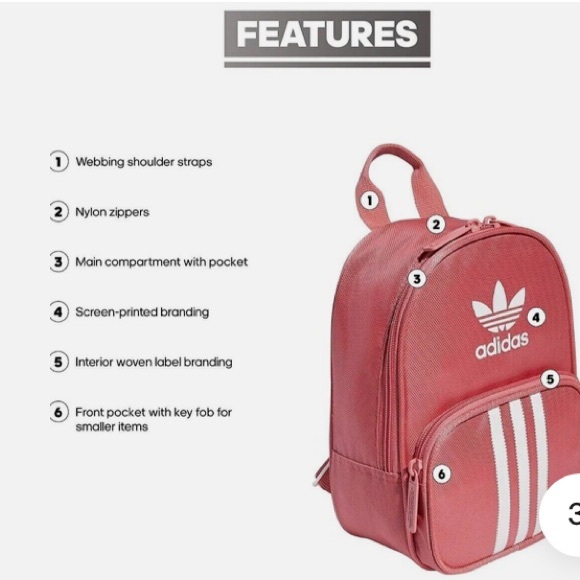 Adidas Originals Santiago Mini Backpack - Picture 5 of 10